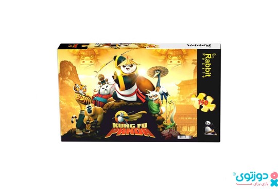 پازل کودک پاندا کونگ فو کار