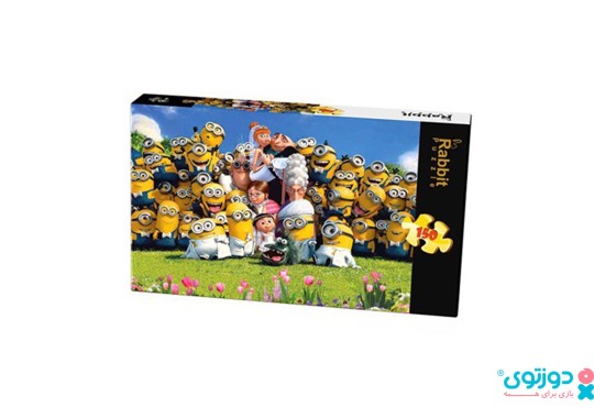 پازل بچه گانه مینیون ها