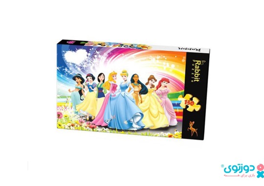 پازل بچه گانه پرنسس ها