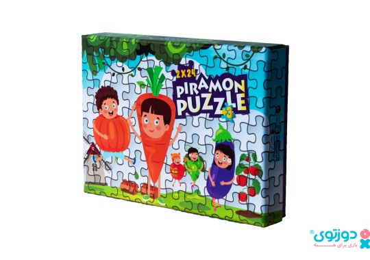 پازل فومی بچه های میوه ای