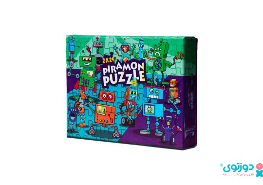 پازل فومی طرح ربات ها