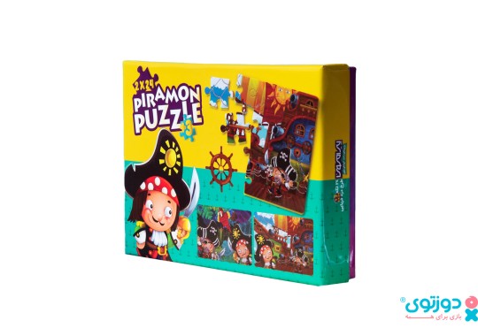 پازل فومی طرح دزدان دریایی