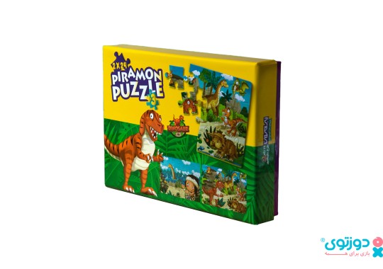 پازل کودک طرح دایناسور