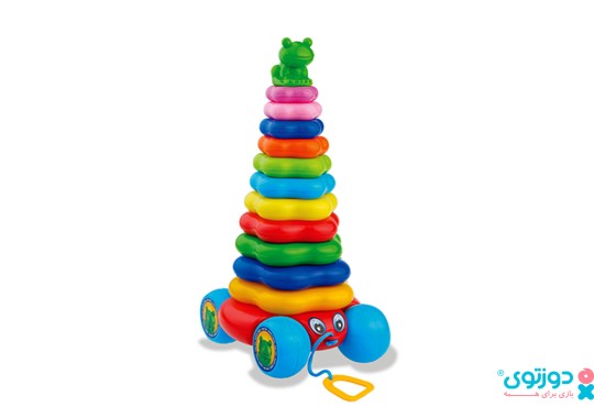اسباب بازی حلقه هوش چرخ دار (بزرگ)