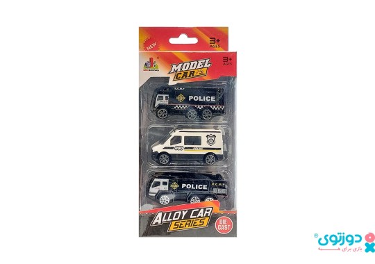 اسباب بازی ماشین 3 عددی پلیس