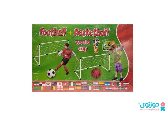 اسباب بازی تیر دروازه فوتبال مدل جام جهانی