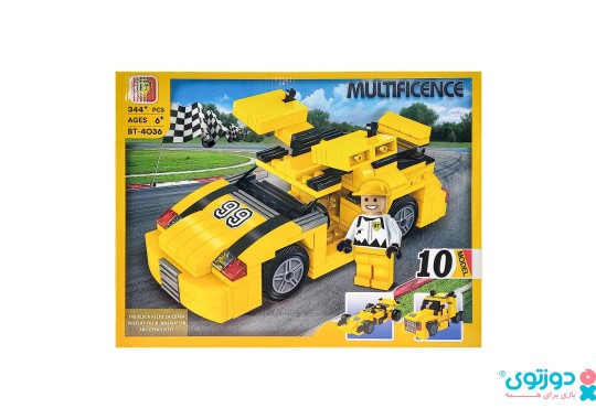 لگو ماشین مسابقه 10 مدل (BT 4036)