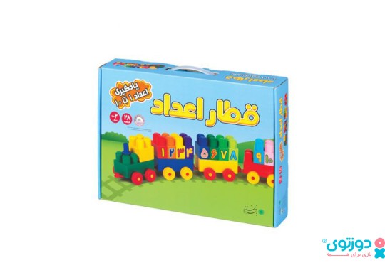 لگو قطار اعداد  آجره