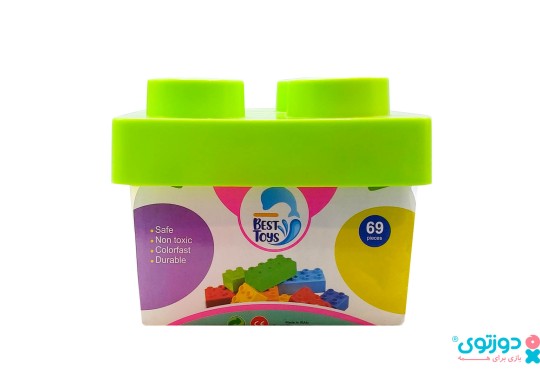 لگو 69 قطعه درشت Best Toys