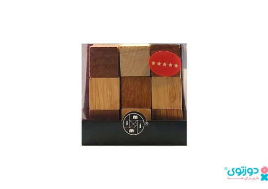 پازل چوبی 3 بعدی مکعب