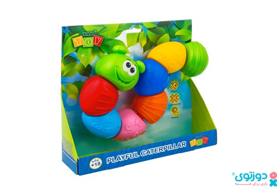 اسباب بازی کرم ابریشم بازیگوش