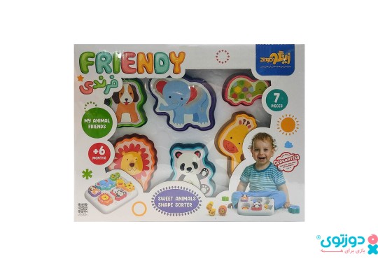 پازل جاگذاری حیوانات