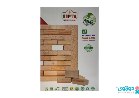 بازی فکری دیوار چوبی