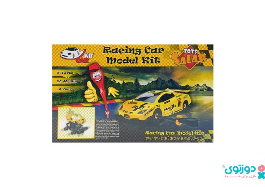 اسباب بازی ساختنی ماشین مسابقه