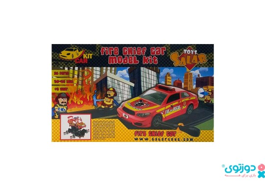 اسباب بازی ساختنی ماشین آتش نشانی