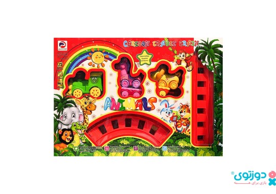 اسباب بازی قطار حیوانات موزیکال 3