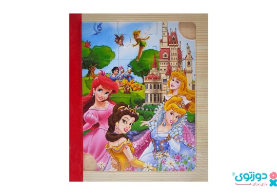 پازل چوبی کتابی پرنسس ها