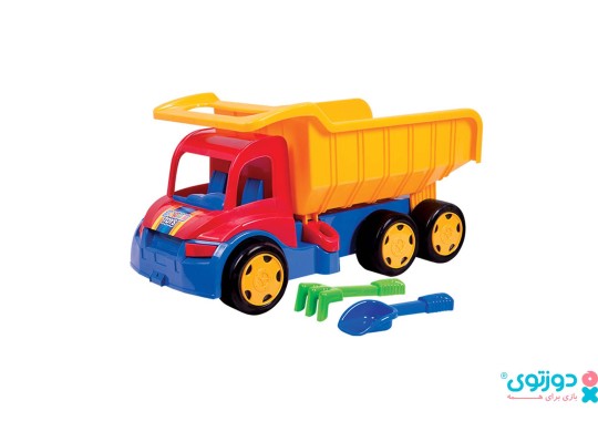 اسباب بازی کامیون 130 کیلویی