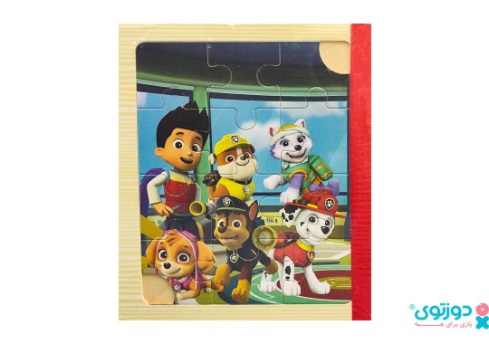 پازل چوبی کتابی سگهای نگهبان