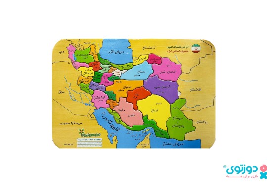 پازل نقشه آموزشی ایران