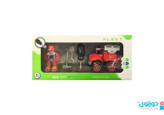 اسباب بازی ماشین آتش نشانی کوچک