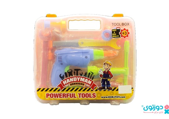 اسباب بازی ست ابزار کیفی درج