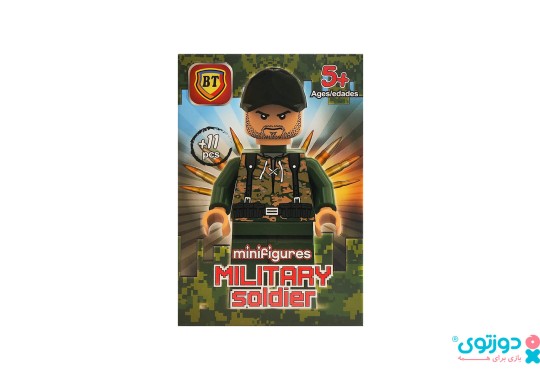 لگو آدمک سرباز نظامی (Military Soldier)