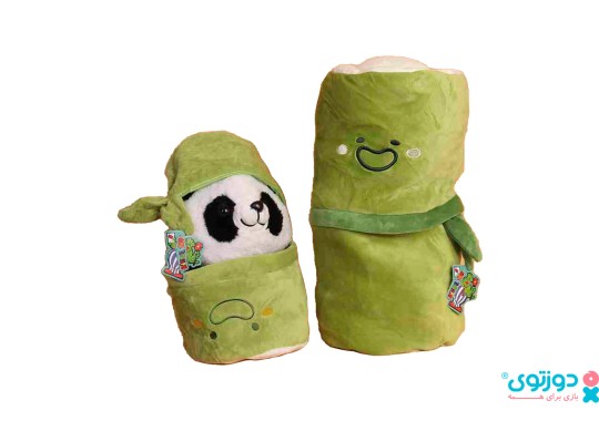 عروسک پاندا سوپرایزی مدل بامبو