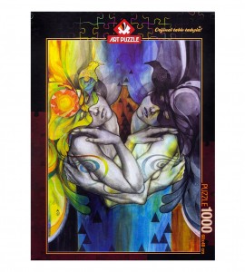 آرت پازل 1000 تکه طرح همزادی (پاتریشیا آریل)