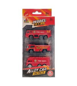 اسباب بازی ماشین 3 عددی آتش نشانی