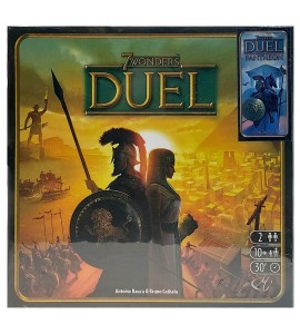 بازی فکری دوئل همراه افزونه (7Wonders Duel)