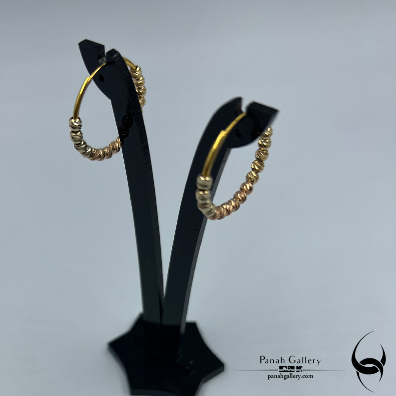 گوشواره طلا زنانه | دخترانه | عروس (طرح 15)