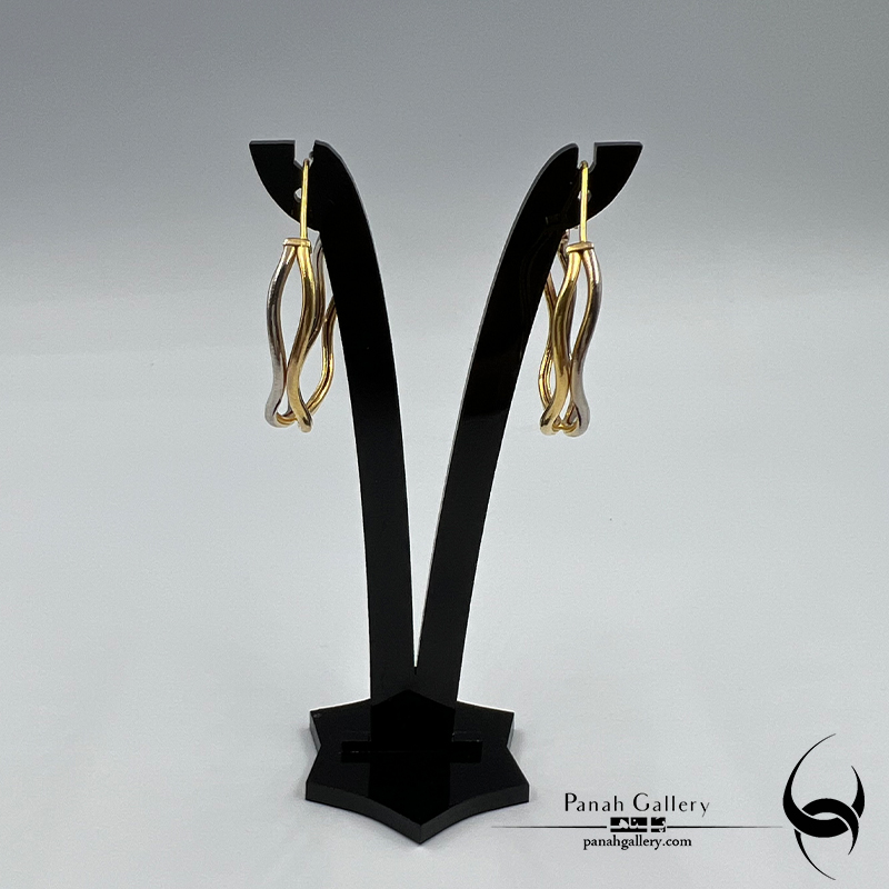 گوشواره طلا زنانه | دخترانه | عروس (طرح 14)