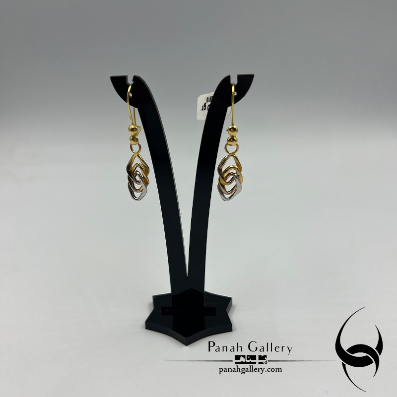 گوشواره طلا زنانه | دخترانه | عروس (طرح 12)