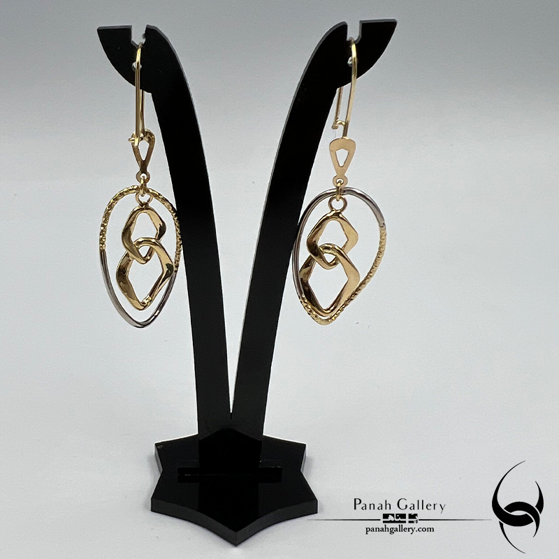 گوشواره طلا زنانه | دخترانه | عروس (طرح 9)