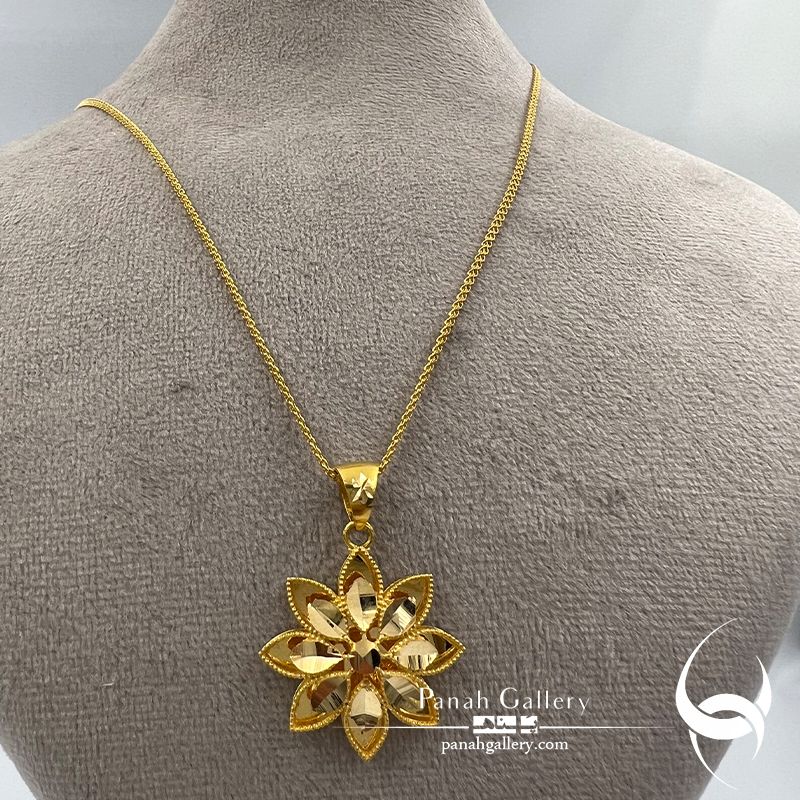 گردنبند طلا زنانه | عروس | دخترانه (طرح 3)
