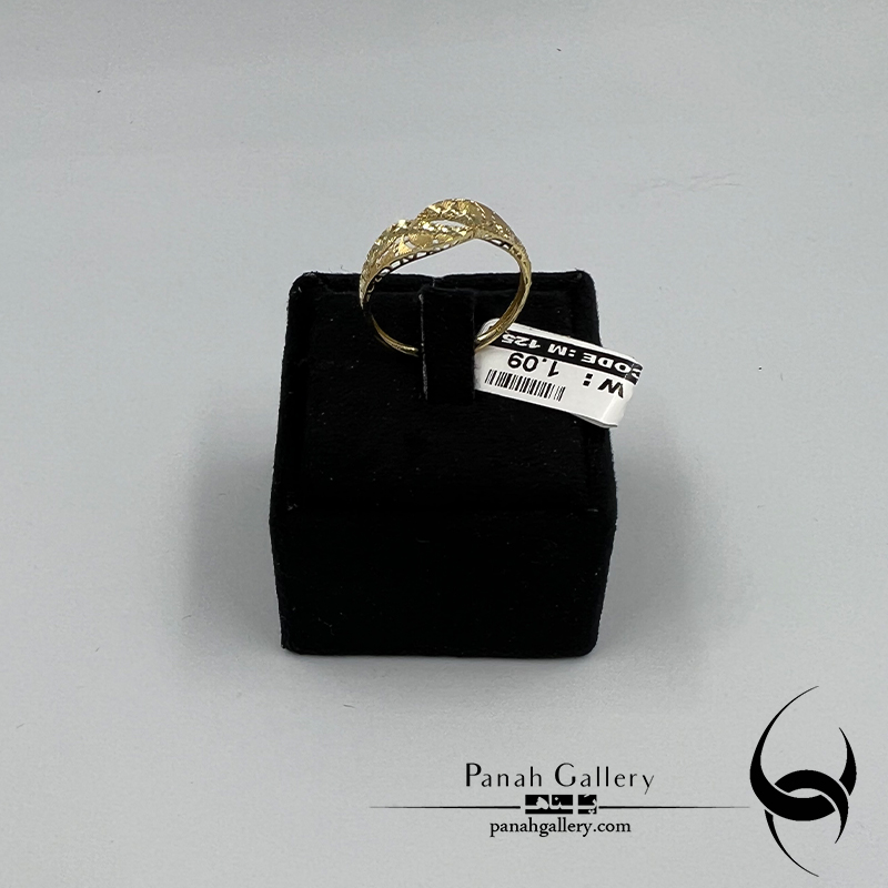 انگشتر حلقه طلا زنانه | دخترانه | ازدواج طرح 24