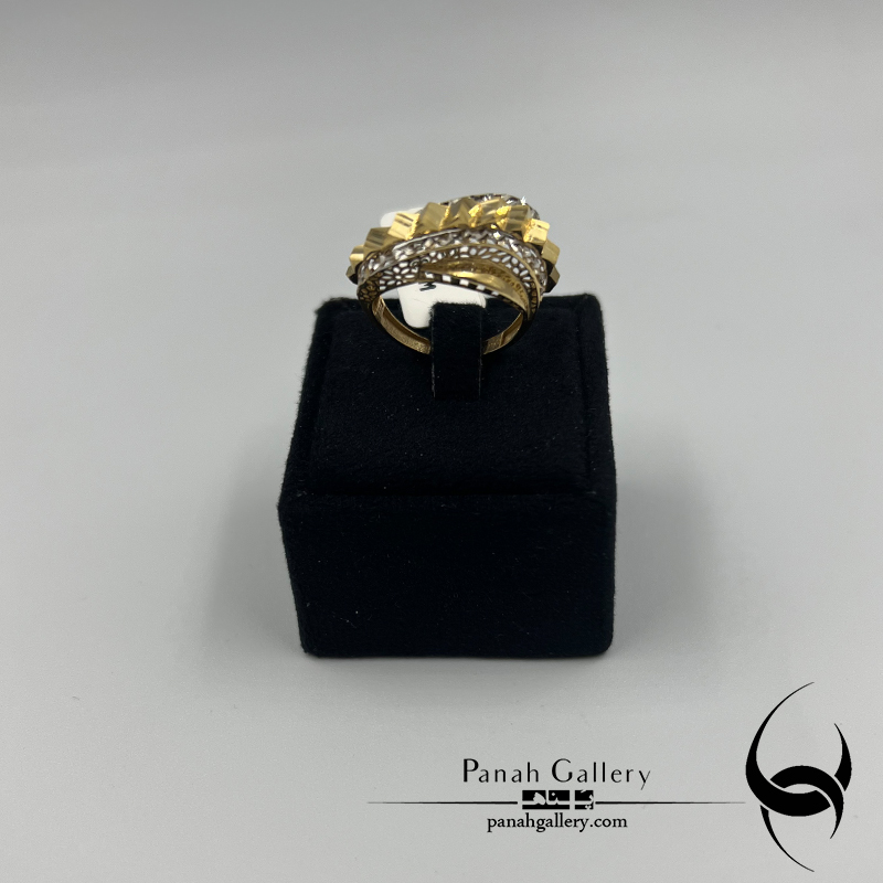 انگشتر حلقه طلا زنانه | دخترانه | ازدواج طرح 8