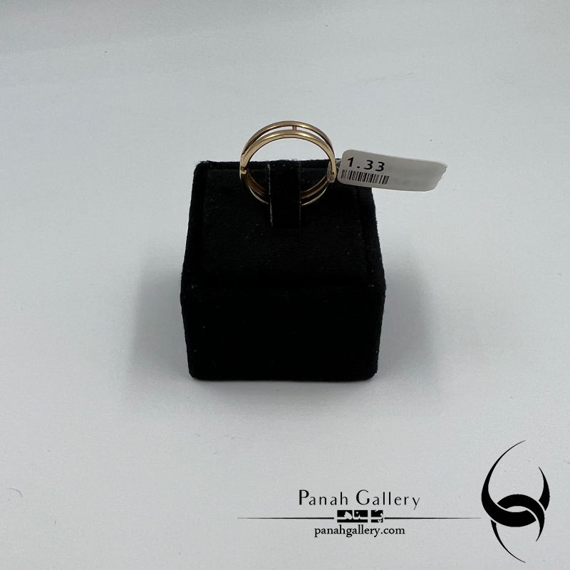 انگشتر حلقه طلا زنانه | دخترانه | ازدواج طرح 3