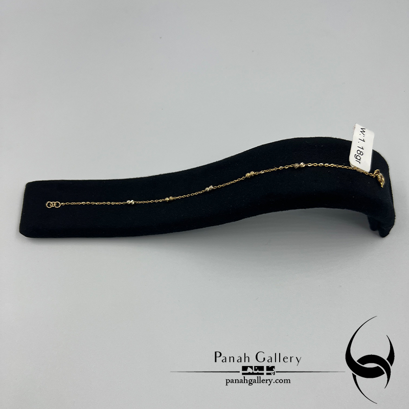 دستبند طلا زنانه | مردانه طرح (9)