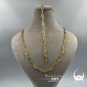 نیم ست طلا عروس | زنانه | دخترانه (طرح 11)