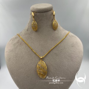 نیم ست طلا عروس | زنانه | دخترانه (طرح 4)