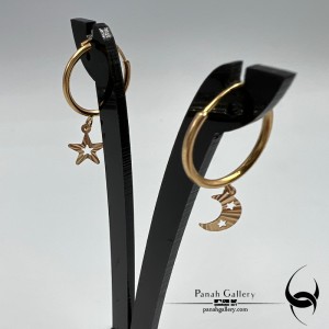 گوشواره طلا زنانه | دخترانه | عروس (طرح 16)