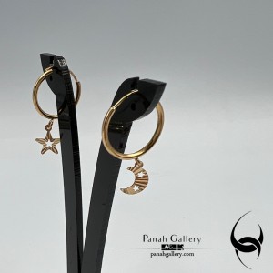 گوشواره طلا زنانه | دخترانه | عروس (طرح 16)