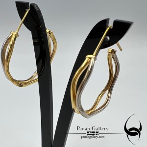 گوشواره طلا زنانه | دخترانه | عروس (طرح 14)