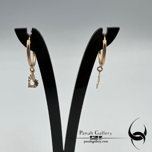 گوشواره طلا زنانه | دخترانه | عروس (طرح 13)