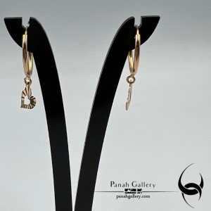 گوشواره طلا زنانه | دخترانه | عروس (طرح 13)