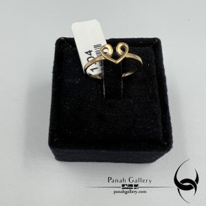 انگشتر حلقه طلا زنانه | دخترانه | ازدواج طرح 21