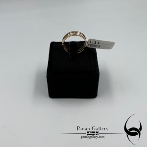 انگشتر حلقه طلا زنانه | دخترانه | ازدواج طرح 3