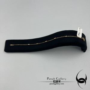 دستبند طلا زنانه | مردانه طرح (9)